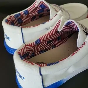 Hey Dude | Shoes | Hey Dude Wally Salute Buckle Usa  display picture 3